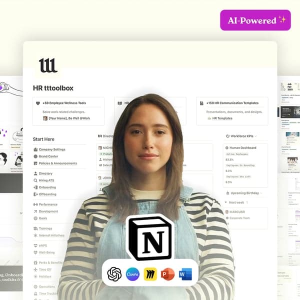 Human Resources Bundle: +50 HR Modules + 150 Designs & Documents — GumHunt
