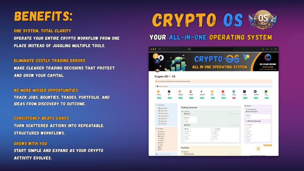 Crypto OS | Your All-In-One Crypto Operating System - V2.0 — GumHunt - image 3
