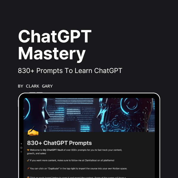 ChatGPT Mastery — GumHunt