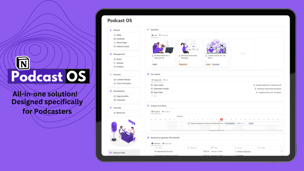 Notion Podcast OS — GumHunt - image 2