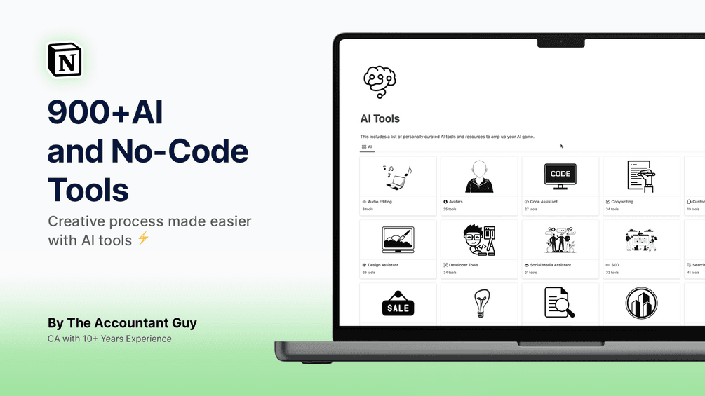 900+ AI and No Code Tools for Creators and Businesses — GumHunt - image 1
